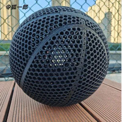 3d Printing Non Inflatable No.7 Basketball Indoor And Outdoor Universal Wear Resistant Black Technology Limited Collection