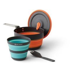 Sea to Summit Frontier UL Collapsible One Pot Cook Set - 3 Piece/2 Person Multi A1246