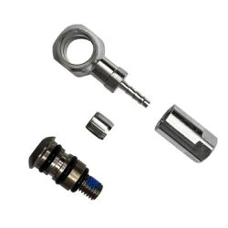 Bicycle Disc Brake Hose Adapter Banjo Fitting And D8M5 Bolt For XOD For GOODTASTE Brake Hose Adapter Cycling Accessories