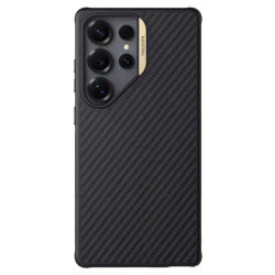 NILLKIN For Samsung Galaxy S25 Ultra Magsafe Case Carbon Aramid Fiber Magnetic Wireless Charging Cover For Samsung S25 Ultra