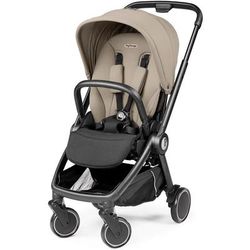 Peg Perego City Loop Stroller + Bassinet + Primo Viaggio Lounge Travel System Bundle - Black / Vani