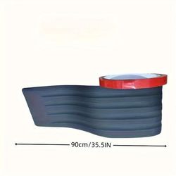 TEMU Car Trunk Guard - Anti-scratch & Anti-collision Rubber Strip, Rear Bumper Protector For Durability, Wear-resistant Design, Perfect Gift For Halloween Or Christmas, Car Protection Accessories