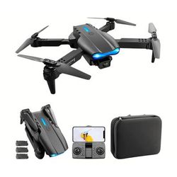 TEMU Foldable Drone With 360° Roll | 150m Range | Dual Hd Camera Lens | 25-30 Min Flight Time | Speed Control, Gesture Manipulation, Avoidance | 2 Batteries