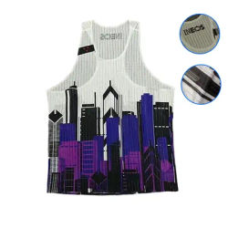 Athletic Tank Top Runnning Speed Vest Fitness Shirt Sleeveless Mens Track Field Singlet