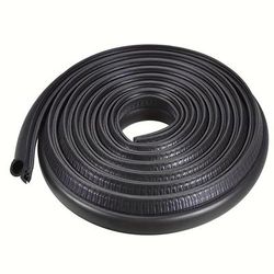 TEMU 196.85-inch/5m Door Seal Rubber Edge Trim Soundproof U-shaped Weatherstrip Bumper Guard Strip