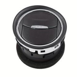 TEMU A Black/silvery Air Conditioning Vent Grille Diffuser Suitable For Ford Fiesta 1697430 6m21u018b09adw