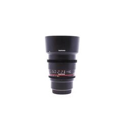 Used Samyang 85mm T1.5 - Micro Four Thirds Fit