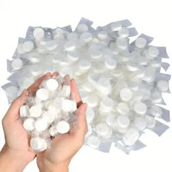 Serviette compressée Portable jetable pour le nettoyage du visage, lingette douce et compressée pour les mains, lingettes de maquillage Non tissées, 150 pièces