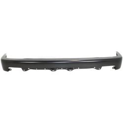 Replacement Bumper Steel Painted Black, Front, 1-year unlimited-mileage warranty 3450