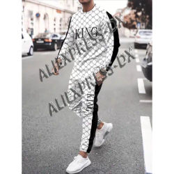 New Men's Suit Shorts T-Shirt Suit Clothing Sports Suit 3D Printing Quick Drying Sweat Absorption Running Suit Men Clothing
