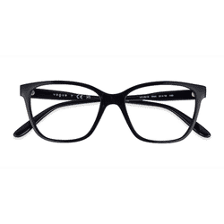 Female s square Black Plastic Prescription eyeglasses - Eyebuydirect s Vogue Eyewear VO5518