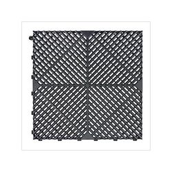 MonsterRax Black Garage Floor Tiles (48-Pack)