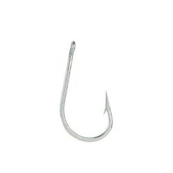 Mustad Southern and Tuna Hook Forged Knife Edge Point Ringed Eye Salt Water Stainless Steel Size 9/0 10 per Pack 7691S-SS-9/0-10