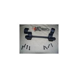 DNZ Products Game Reaper Scope Mount - Remington 700 Long Action Low Ring 0 MOA Hand 1 in Tube Black Matte 10700T