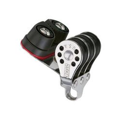Harken Triple Micro Block w/Cam Cleat- Fishing 22mm 230F