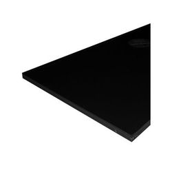 TACO Marine Lumber - 12" x 27" x 1/2" - Black Starboard P10-5012BLK27-1C