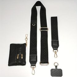 TEMU Adjustable-length Phone Crossbody Strap And Wrist Strap With Wallet, Phone Crossbody Strap With Zipper Wallet, Outdoor Durable Anti-lost Lanyard.