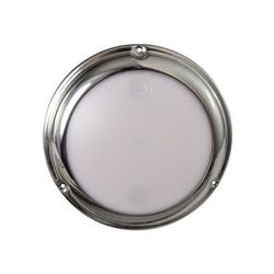 Lumitec TouchDome 244 Lumens LED Dome Dimming Light Polished SS Finish White/Blue 101097