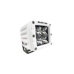 Black Oak LED Pro Series 2in LED Flood Pod Light White 2FM-POD10CR