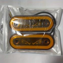 TEMU Car Led Strip Light Decorative Lamp Lights Led Light Bar Dynamic Demon Eye Lights External Light 24v Led