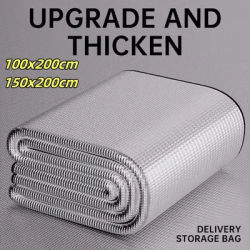 Waterproof Mat Double-sided Aluminum Film Moisture-Proof Mat Portable Picnic Mat Outdoor Tent Camping Beach Moisture-Proof Mat