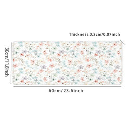 TEMU Mouse Pad, 31.4x15.7 Inch, Elegant Art Aesthetics, Non-slip Rubber Base, Stitched Edge, Large Desk Pad For Computer Keyboard, Perfect Gift For Office Desk Accessories