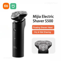 Xiaomi Mijia S500 Electric Shaver 3 Blade Men's Dry & Wet Shaving Washable Beard Shears Beard Trimmer for Mens Electric Shaver