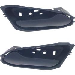 Replacement Interior Door Handle Textured Black, Front or Rear, Driver & Passenger Side, 1-year unlimited-mileage warranty SET-RC46210003