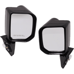 JC Whitney Mirror Paintable, Driver & Passenger Side, 1-year limited warranty SET-JTY100ER