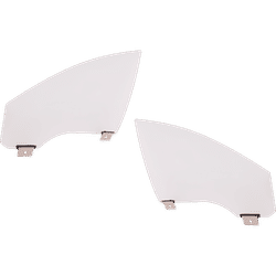 JC Whitney Door Glass, Front, Driver & Passenger Side, 1-year unlimited-mileage warranty SET-JRL48010007