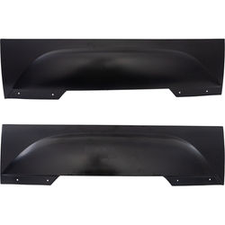 JC Whitney Wheel Arch Repair Panel Steel, Driver & Passenger Side, Upper, 1-year unlimited-mileage warranty SET-JC26290029