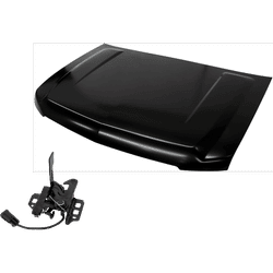 JC Whitney Hood Steel Primed, 1-year unlimited-mileage warranty KIT-032725-04