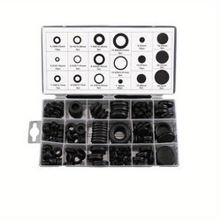 TEMU 125x O Shape Rubber Grommet Fit For Sealing Gasoline Lubricating Oil Hot