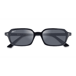 Unisex s rectangle Black Eco Friendly,Plastic Prescription sunglasses - Eyebuydirect s Ray-Ban RB4455 Zuri