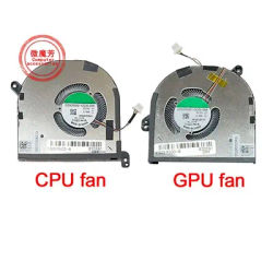 New Laptop CPU GPU Cooling Fan For DELL Latitude 14 7400 E7400 XPS 15 9500 9510 9520 Precision 5550 M5500 5560 5570 P91F
