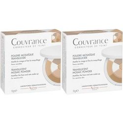 Eau Thermale Avène Couvrance Cipria Mosaico Traslucida Set da 2 2x10 g