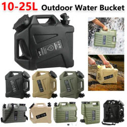 10-25L Water Storage Container No Leakage Camping Water Storage Carrier Portable Large Capacity Water Tank Outdoor Picnic Part