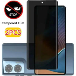 2Pcs Anti-peep Tempered Glass for Motorola Edge 60 Stylus 30/40/50 Neo 50/40 Pro 30 50 Ultra 60 Fusion Privacy Screen Protectors