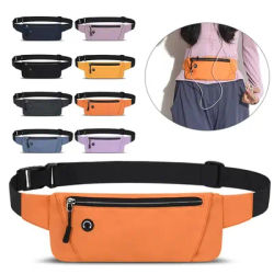 Running Waist Bag Sports Belt Pouch Mobile Phone Bag Men Women Waist Pack Lightweight Gym Sports Bag Waist Pack Adjustable Strap