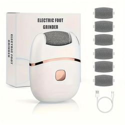 TEMU Rechargeable Electric - Usb Charging, Lithium Battery, Oil-free For Smooth Feet & Nails Care, Nail Grinder