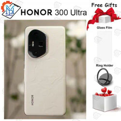 Original Honor 300 Ultra 5G Mobile Phone 6.78" 120Hz Screen Snapdragon 8 Gen 3 Camera 50MP Battery 5300mAh GMS Smartphone