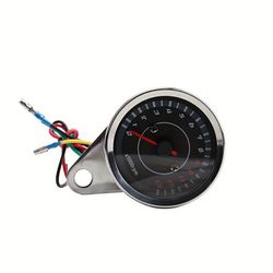 TEMU Motorcycle Rpm Meter Mechanical Type Rpm Meter Universal Classic Model Motorcycle Universal Modification Parts Motorcycle Accessorie, Without Battery