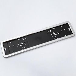 TEMU 2/1x Stainless Steel Number Plate Holder Surround For Any Car Uk