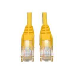 Eaton Tripp Lite Series Cat5E 350 Mhz Snagless Molded (Utp) Ethernet Cable (Rj45 M/m), Poe - Yellow, 1 Ft(0.31 M) - Patch Cable - Rj-45 (M) To Rj-45 (M) - 1 Ft - Utp - Cat 5E