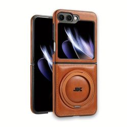 TEMU The Rotating Magnetic Suction Stand Case Is Suitable For The Z Flip 5, Compatible With Z Flip 6/4/3 Protective Covers.