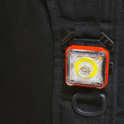 New Style Outdoor Flashlight EDC Portable Mini Light Camping Hiking Safety Flashing Light For Tactical Vest 25mm Backpack Strap