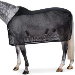 Caparison Protective Tear-Resistant Mesh Horse Fly Sheet Comfy Equine Summer Sheet Breathable and UV