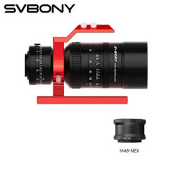 Svbony SV555 Astrophotography Telescope APO 54mm f/4.5 Astrograph Camera Lens w/ DSLR T-ring for Deep Sky Photography