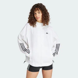 Adidas Women's Lightweight Sports Jacket Woven Hoodie for Running & Training