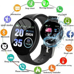 D18 Smart Watch For Ios Android Men Waterproof Smartwatch Women Sleep Monitor Message Fitness Tracker Bracelet Sport Watches SMS